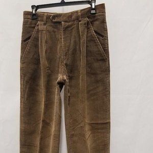 Vintage Gucci Brown Corduroy Pants Size 46